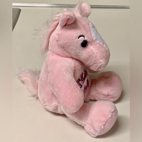 RGU Group Souvies Pink Plush *TEXAS CUTIE* Horse Stuffed Animal Souvenir - Picture 10 of 15